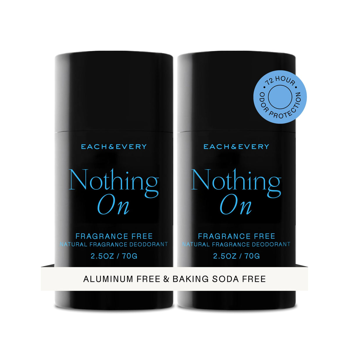 Each & Every Aluminum Free Deodorant for Women & Men – Natural Fragrance 72-Hr Odor Protection, Non-Toxic Deodorant for Sensitive Skin, EWG Verified, Baking Soda Free - Cedar & Vanilla 2 Pack, 2.5oz-Each & Every Aluminum Free Deodorant for Women & Men – Natural Fragrance 72-Hr Odor Protection, Non-Toxic Deodorant for Sensitive Skin, EWG Verified, Baking Soda Free - Cedar & Vanilla 2 Pack, 2.5oz