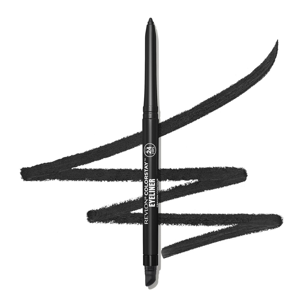 Revlon ColorStay Pencil Waterproof Eyeliner, Smudge-Proof, Eye Makeup with Built-In Sharpener, Long-Lasting, Matte Finish, 201 Black, 2 pack-Revlon ColorStay Pencil Waterproof Eyeliner, Smudge-Proof, Eye Makeup with Built-In Sharpener, Long-Lasting, Matte Finish, 201 Black, 2 pack