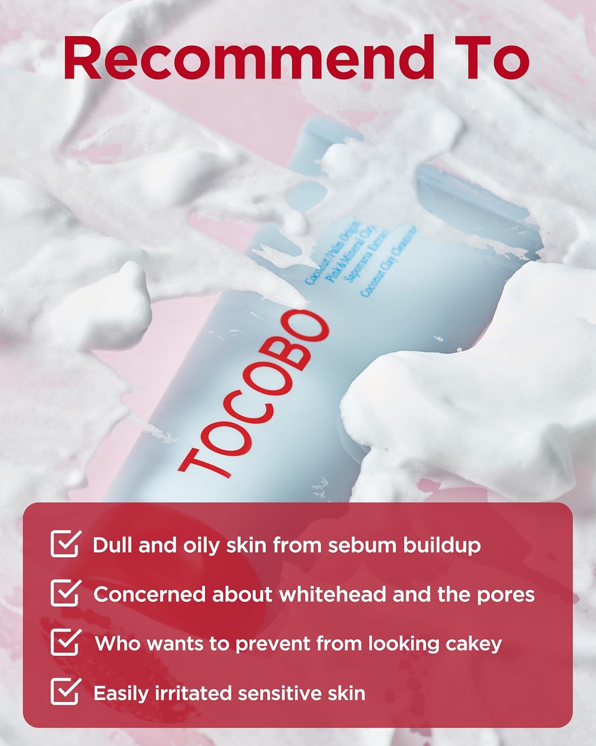 TOCOBO Coconut Clay Cleansing Foam-TOCOBO Coconut Clay Cleansing Foam