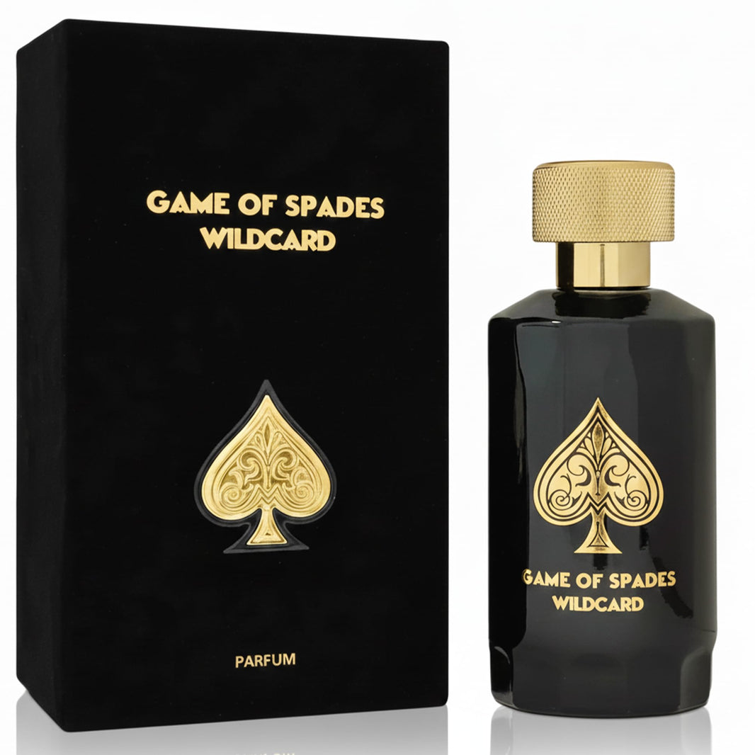Jo Milano Game of Spades Wildcard Parfum Spray | 3.4 oz (100ml) | Vanilla, Apple, Tonka, Oud Wood, Bergamot Scent | Long Lasting Fragrance for Men-Jo Milano Game of Spades Wildcard Parfum Spray | 3.4 oz (100ml) | Vanilla, Apple, Tonka, Oud Wood, Bergamot Scent | Long Lasting Fragrance for Men