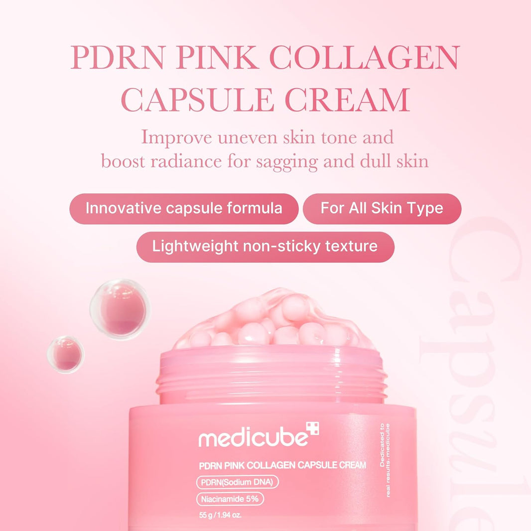 Medicube PDRN Pink Collagen Capsule Cream-Medicube PDRN Pink Collagen Capsule Cream