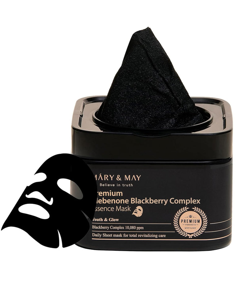Mary & May Premium Idebenone Blackberry Complex Essence Mask