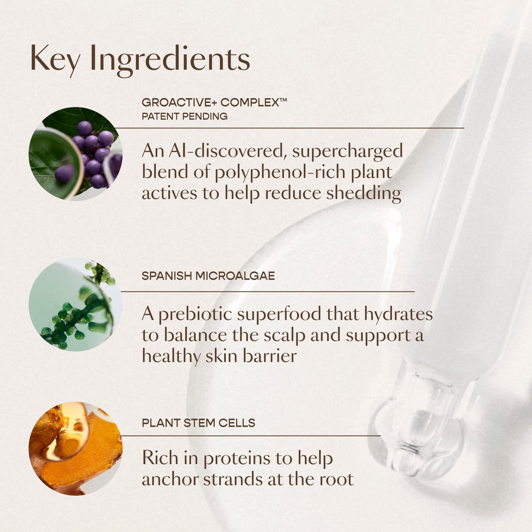 VEGAMOUR GRO+ Advanced Hair Serum | Improves Hair Density, Reduces Shedding and Promotes a Balanced Scalp | For Severe Signs of Thinning | Formulated Without Fragrance, Vegan, Cruelty-Free-VEGAMOUR GRO+ Advanced Hair Serum | Improves Hair Density, Reduces Shedding and Promotes a Balanced Scalp | For Severe Signs of Thinning | Formulated Without Fragrance, Vegan, Cruelty-Free