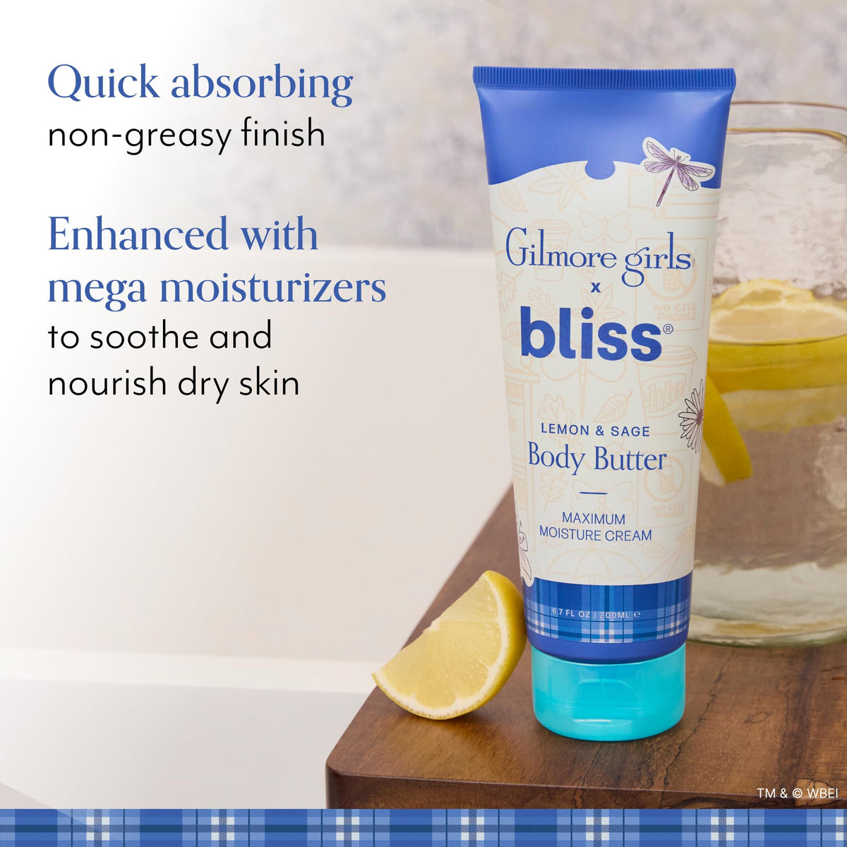 Bliss Lemon and Sage Body Butter - Iconic Scent with Shea Butter and Coconut Oil for Long-Lasting Maximum Moisture - Body Lotion for Smooth, Soft Skin - Vegan and Cruelty-Free - 6.7 Fl Oz-Bliss Lemon and Sage Body Butter - Iconic Scent with Shea Butter and Coconut Oil for Long-Lasting Maximum Moisture - Body Lotion for Smooth, Soft Skin - Vegan and Cruelty-Free - 6.7 Fl Oz
