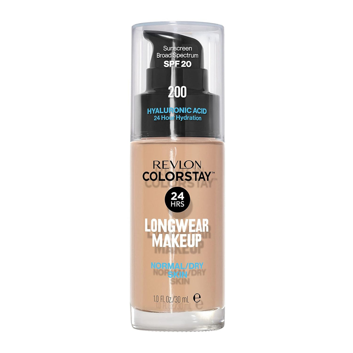 Revlon Liquid Foundation, ColorStay Face Makeup for Normal & Dry Skin, SPF 20, Longwear Medium-Full Coverage with Natural Finish, 240 Medium Beige, 1 Fl Oz-Revlon Liquid Foundation, ColorStay Face Makeup for Normal & Dry Skin, SPF 20, Longwear Medium-Full Coverage with Natural Finish, 240 Medium Beige, 1 Fl Oz