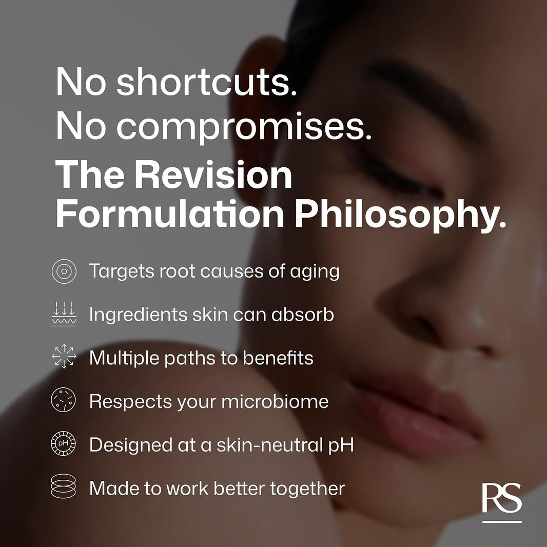 Revison Skincare Radiance+ Resurfacing Serum, Overnight AHA+BHA+PHA Exfoliating Serum with Glycolic Acid & Salicylic Acid | Smooths Uneven Texture, Clears Pores & Brightens Dull Skin, 1oz-Revison Skincare Radiance+ Resurfacing Serum, Overnight AHA+BHA+PHA Exfoliating Serum with Glycolic Acid & Salicylic Acid | Smooths Uneven Texture, Clears Pores & Brightens Dull Skin, 1oz