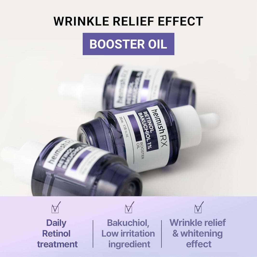 Heimish RX Retinol Bakuchiol 1% Booster Oil-Heimish RX Retinol Bakuchiol 1% Booster Oil