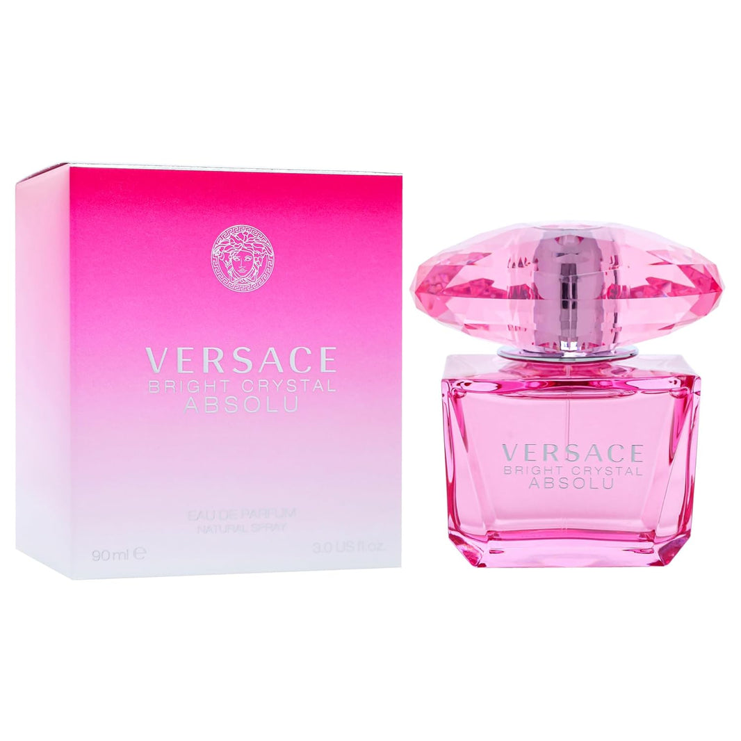 Versace Bright Crystal Absolu for Women 3.0 oz Eau de Parfum Spray-Versace Bright Crystal Absolu for Women 3.0 oz Eau de Parfum Spray