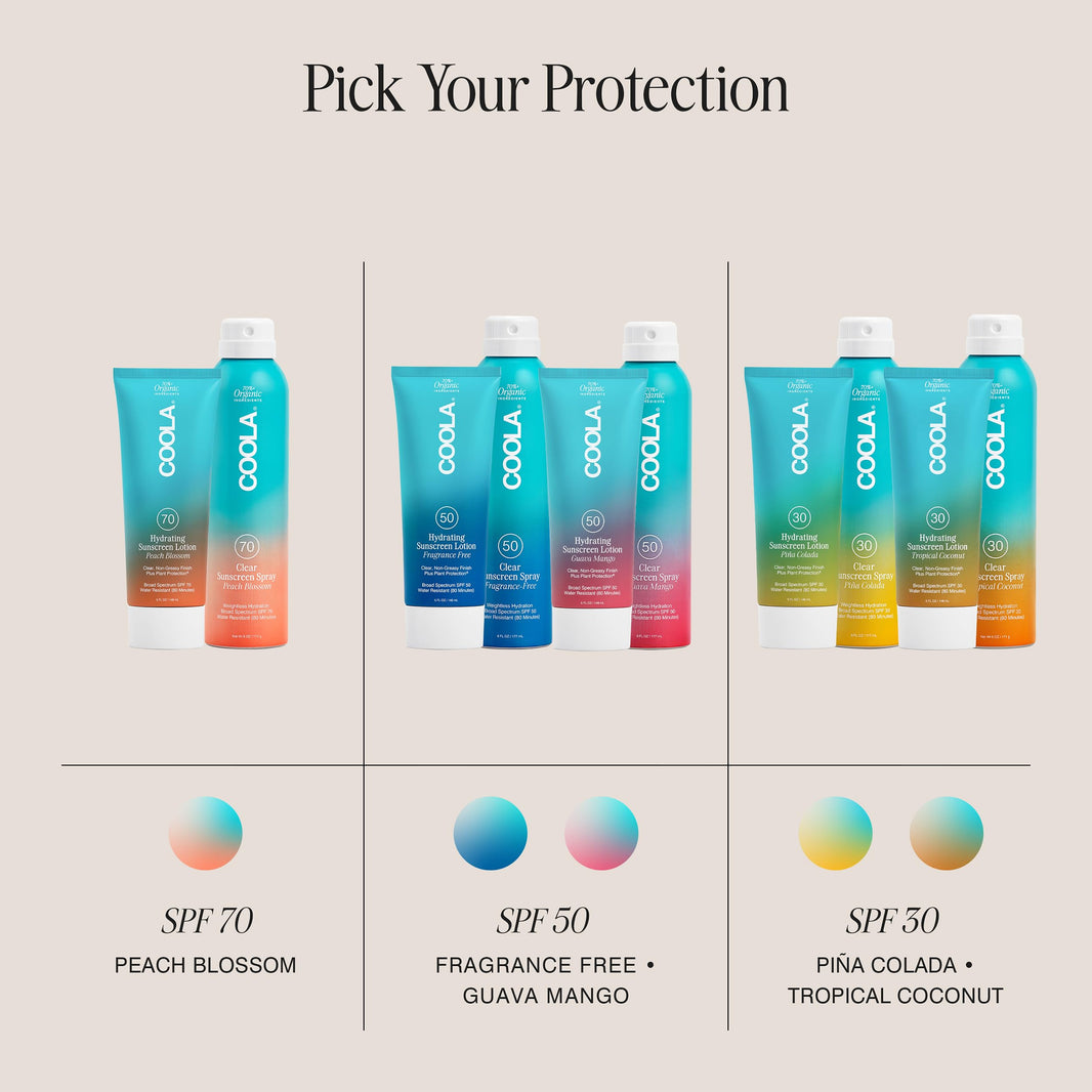 COOLA Organic Sunscreen SPF 30 Sunblock Body Lotion, Dermatologist Tested Skin Care For Daily Protection, Vegan And Gluten Free, 5 Fl Oz-COOLA Organic Sunscreen SPF 30 Sunblock Body Lotion, Dermatologist Tested Skin Care For Daily Protection, Vegan And Gluten Free, 5 Fl Oz