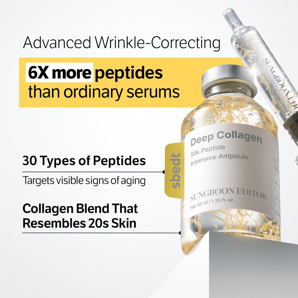 Sungboon Editor Deep Collagen Silk Peptide Intensive Ampoule-Sungboon Editor Deep Collagen Silk Peptide Intensive Ampoule