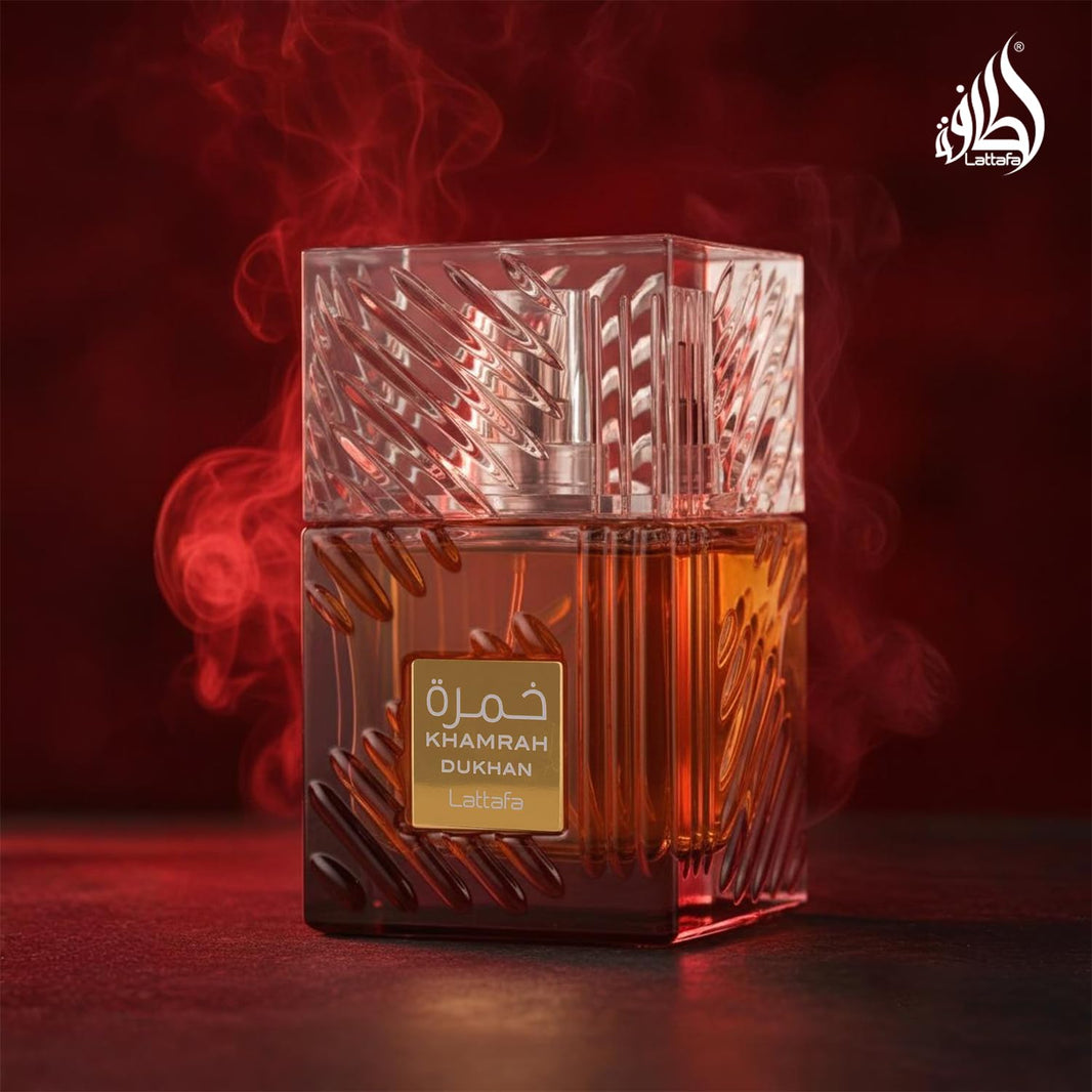 Lattafa Khamrah - Vanilla, Warm Spicy, Amber, Cinnamon - Eau de Parfum Long-Lasting Fragrance for Unisex, 3.40 Ounce / 100 ml-Lattafa Khamrah - Vanilla, Warm Spicy, Amber, Cinnamon - Eau de Parfum Long-Lasting Fragrance for Unisex, 3.40 Ounce / 100 ml