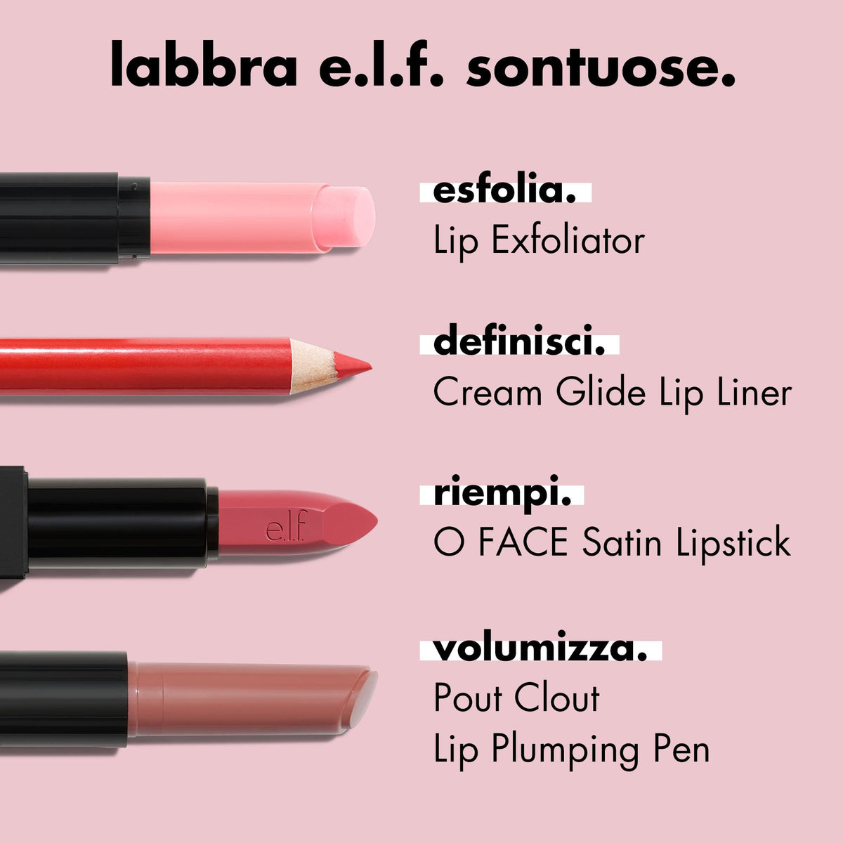 e.l.f. Cream Glide Lip Liner, Highly-Pigmented Pencil For Shaping & Sculpting Lips, Semi-Matte Finish, Vegan & Cruelty-Free-e.l.f. Cream Glide Lip Liner, Highly-Pigmented Pencil For Shaping & Sculpting Lips, Semi-Matte Finish, Vegan & Cruelty-Free