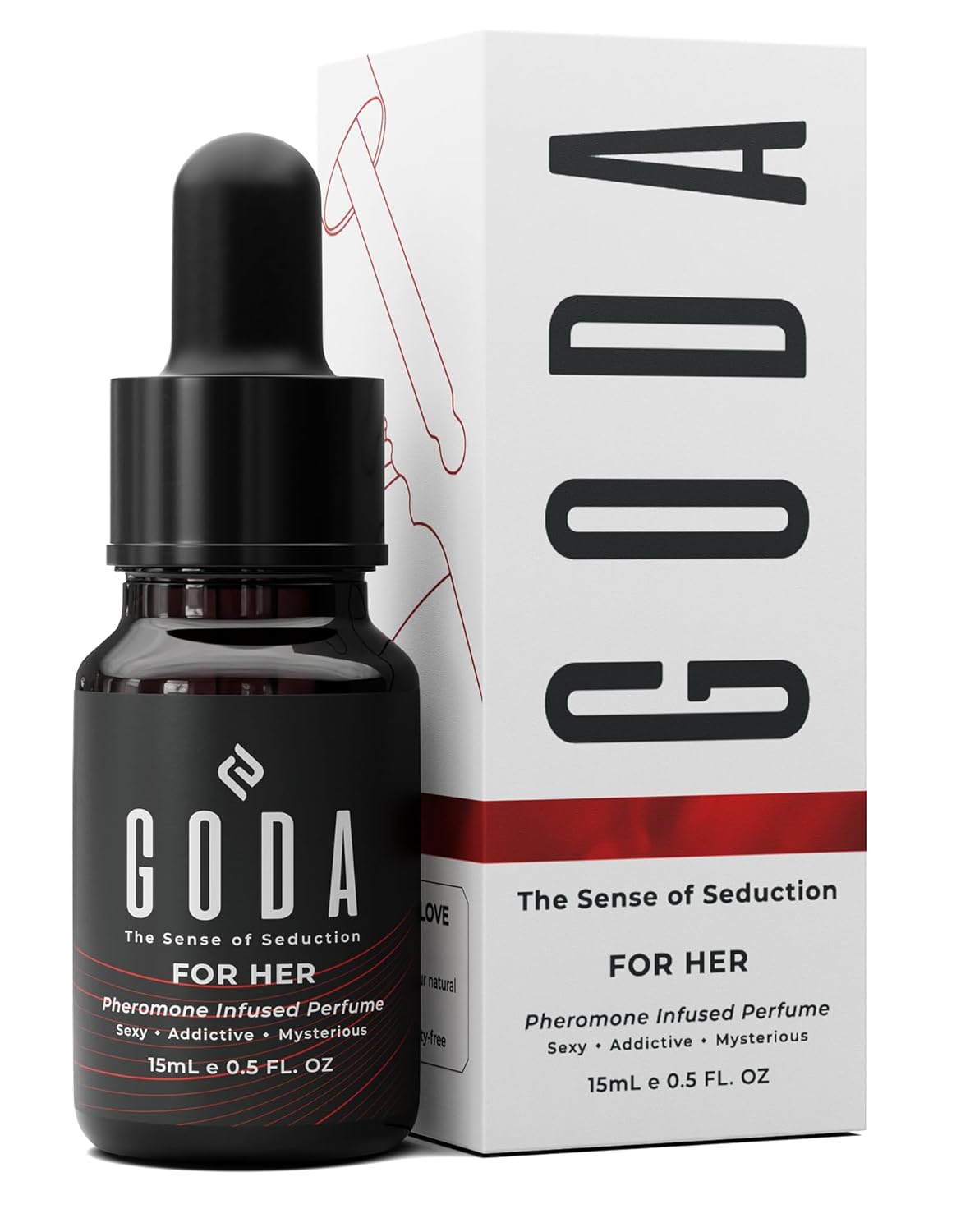 GODA Pheromones Perfume for Women – The Original – Long-Lasting Women's Fragrances with Jasmine and Rose, Vegan & Cruelty-Free – 15ml/0.50 fl. oz-GODA Pheromones Perfume for Women – The Original – Long-Lasting Women's Fragrances with Jasmine and Rose, Vegan & Cruelty-Free – 15ml/0.50 fl. oz