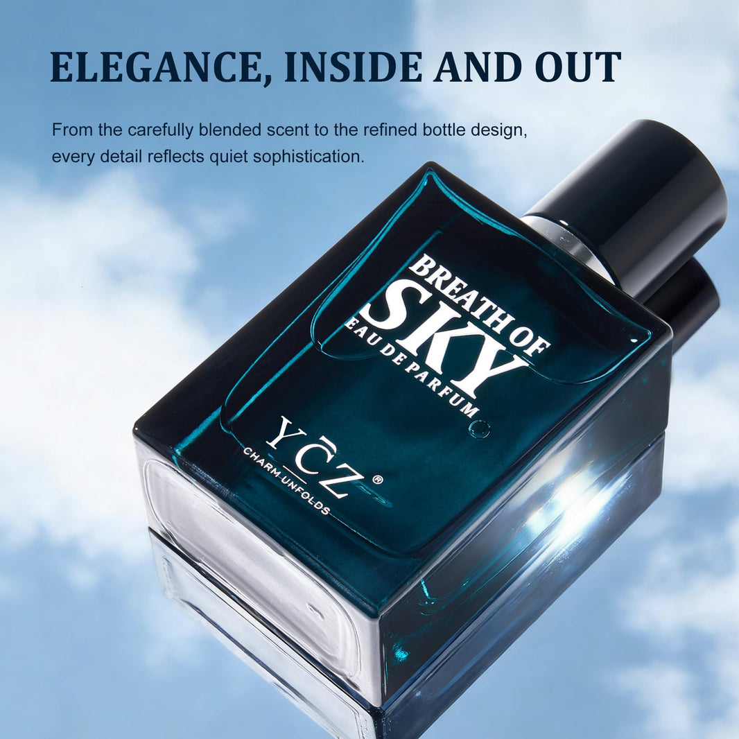Ycz Midnight Marine Eau de Parfum for Men, 1.7 Fl Oz (50 mL), Long-Lasting Cologne, Fresh Marine & Woody Fragrance with Grapefruit, Ginger and Cedar Notes for Daily Wear, Date Night and Gifts-Ycz Midnight Marine Eau de Parfum for Men, 1.7 Fl Oz (50 mL), Long-Lasting Cologne, Fresh Marine & Woody Fragrance with Grapefruit, Ginger and Cedar Notes for Daily Wear, Date Night and Gifts