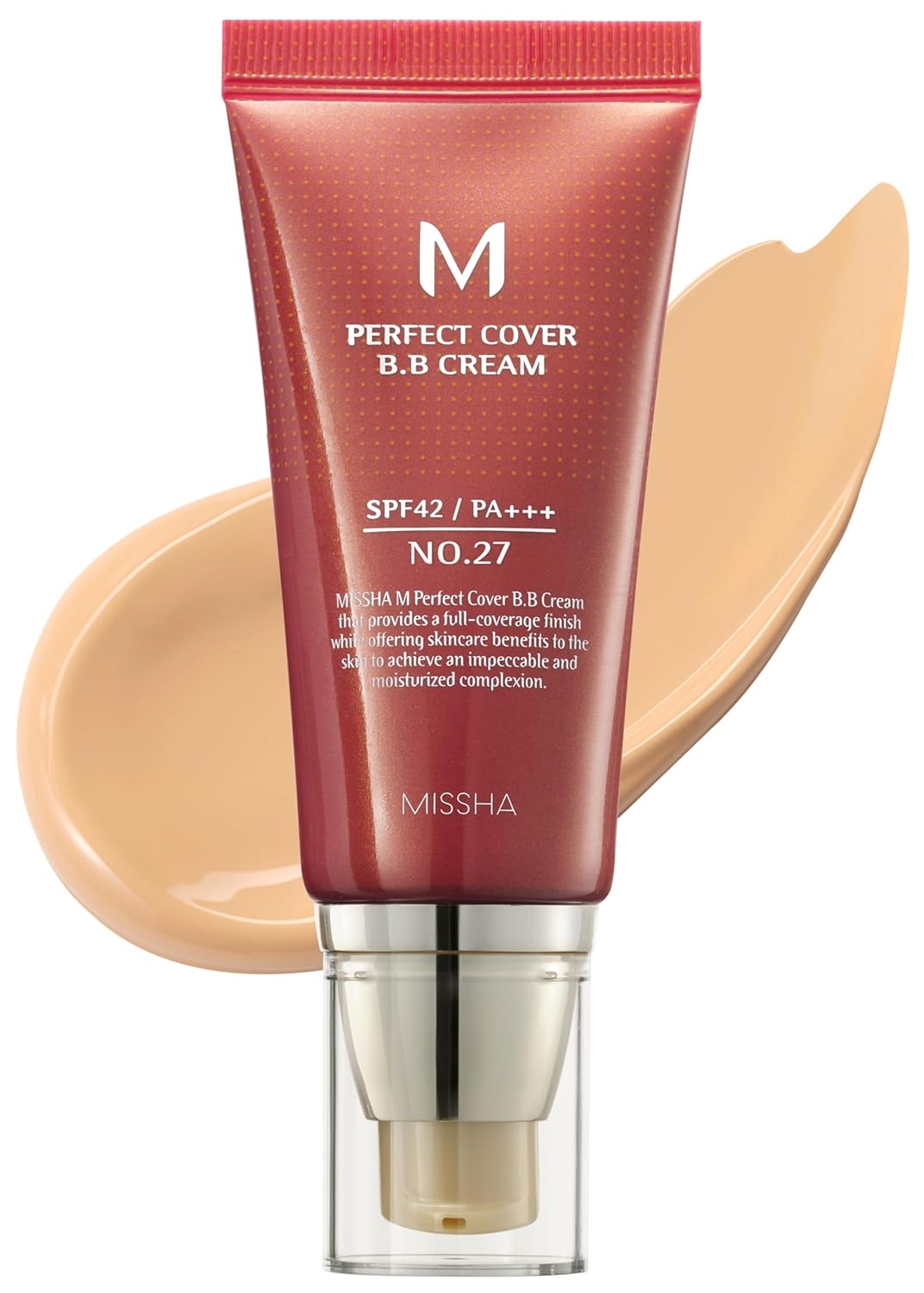 Missha M Perfect Cover BB Cream #27 Honey Beige-Missha M Perfect Cover BB Cream #27 Honey Beige