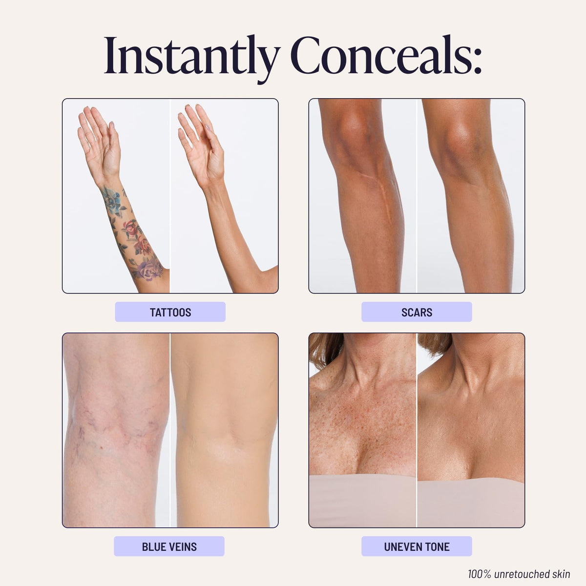 Westmore Beauty Body Coverage Perfector – Waterproof Leg & Body Makeup/Bronzer For Women - Best Tattoo Cover Up Makeup & Tattoo Concealer - 3.5 Oz Natural Radiance-Westmore Beauty Body Coverage Perfector – Waterproof Leg & Body Makeup/Bronzer For Women - Best Tattoo Cover Up Makeup & Tattoo Concealer - 3.5 Oz Natural Radiance