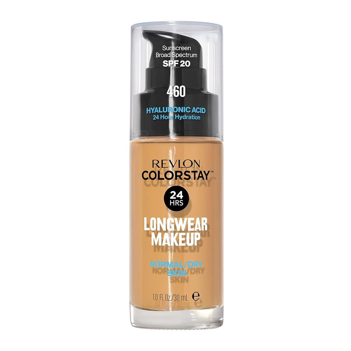 Revlon Liquid Foundation, ColorStay Face Makeup for Normal & Dry Skin, SPF 20, Longwear Medium-Full Coverage with Natural Finish, 240 Medium Beige, 1 Fl Oz-Revlon Liquid Foundation, ColorStay Face Makeup for Normal & Dry Skin, SPF 20, Longwear Medium-Full Coverage with Natural Finish, 240 Medium Beige, 1 Fl Oz