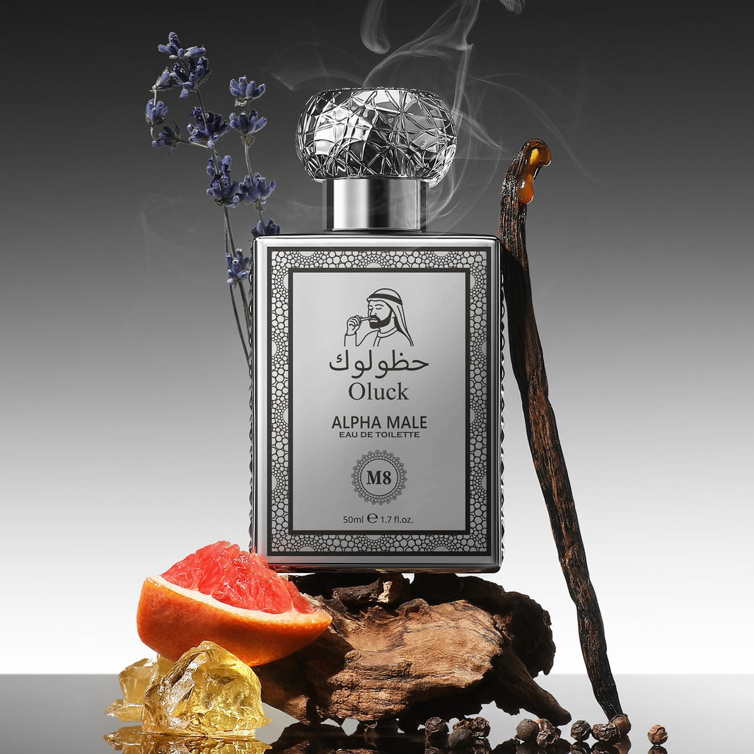 Oluck Gulf Night Perfume M7 Cologne for Women & Men, Lemon Pineapple Nutmeg Cedarwood Vanilla Notes, Middle Eastern Fragrance-Oluck Gulf Night Perfume M7 Cologne for Women & Men, Lemon Pineapple Nutmeg Cedarwood Vanilla Notes, Middle Eastern Fragrance