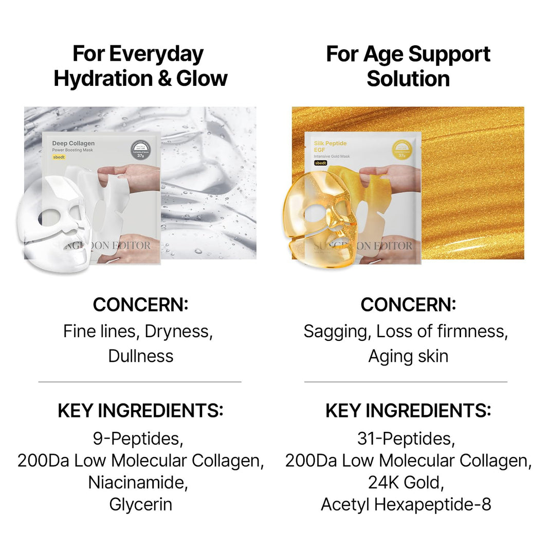 Sungboon Editor Silk Peptide EGF Intensive Gold Mask-Sungboon Editor Silk Peptide EGF Intensive Gold Mask