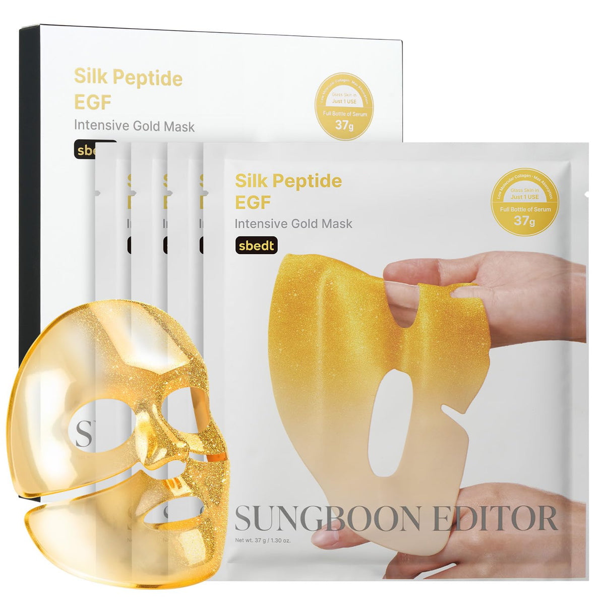Sungboon Editor Silk Peptide EGF Intensive Gold Mask-Sungboon Editor Silk Peptide EGF Intensive Gold Mask