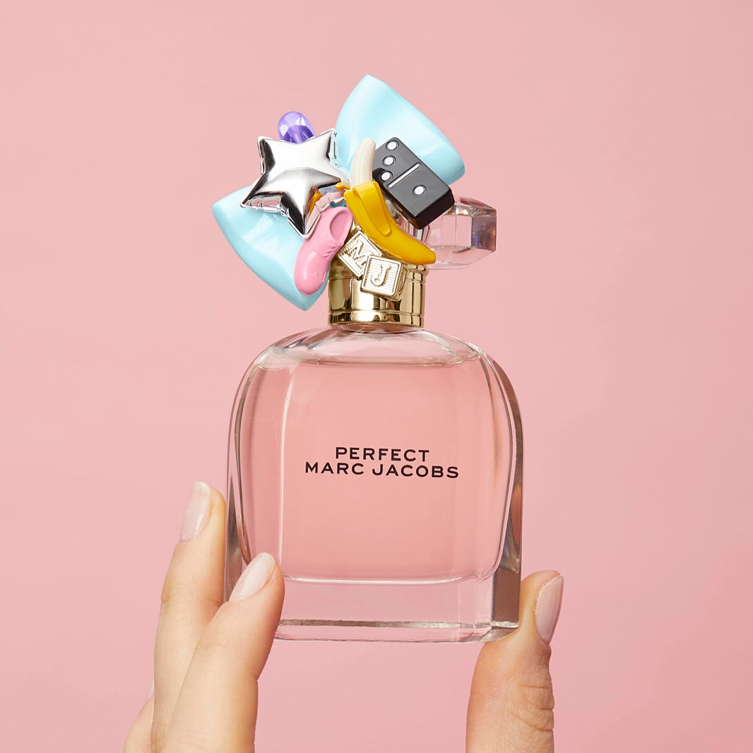 Marc Jacobs Perfect Eau de Parfum – Floral Women's Perfume – With Notes of Rhubarb, Daffodil-Marc Jacobs Perfect Eau de Parfum – Floral Women's Perfume – With Notes of Rhubarb, Daffodil