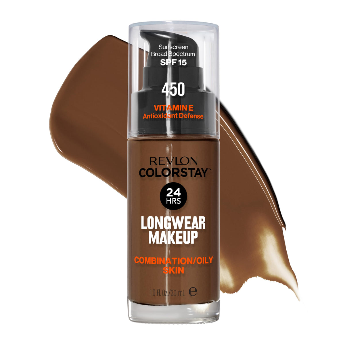 Revlon Liquid Foundation, ColorStay Face Makeup for Combination & Oily Skin, SPF 15, Medium-Full Coverage with Matte Finish, 180 Sand Beige, 1 Fl Oz-Revlon Liquid Foundation, ColorStay Face Makeup for Combination & Oily Skin, SPF 15, Medium-Full Coverage with Matte Finish, 180 Sand Beige, 1 Fl Oz