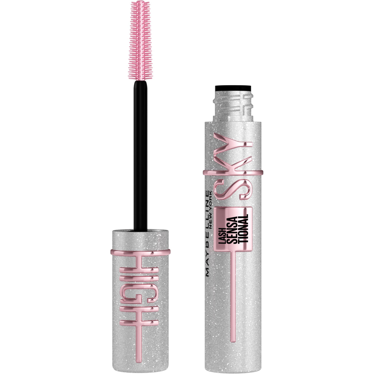 Maybelline Lash Sensational Sky High Washable Mascara Makeup, Volumizing, Lengthening, Defining, Curling, Multiplying, Buildable Formula, Blackest Black, 1 Count-Maybelline Lash Sensational Sky High Washable Mascara Makeup, Volumizing, Lengthening, Defining, Curling, Multiplying, Buildable Formula, Blackest Black, 1 Count