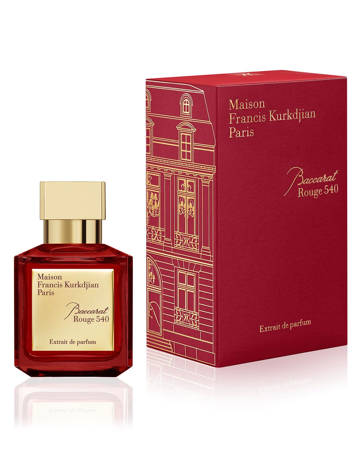 Maison Francis Kurkdjian Baccarat Rouge 540 Pure Perfume, 2.3 Fl Oz (Pack of 1)-Maison Francis Kurkdjian Baccarat Rouge 540 Pure Perfume, 2.3 Fl Oz (Pack of 1)