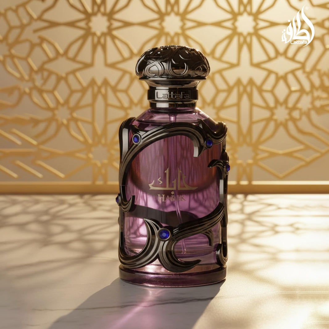 Lattafa Habik – Floral, Fruity, Fresh, Musky – Eau de Parfum Spray Long-Lasting Fragrance for Women, 3.4 Ounce / 100 ml-Lattafa Habik – Floral, Fruity, Fresh, Musky – Eau de Parfum Spray Long-Lasting Fragrance for Women, 3.4 Ounce / 100 ml