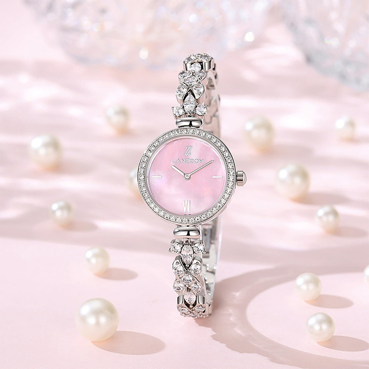 LANZOOM Retro Women's Quartz Watch - Stainless Steel case,Gold Filled, Ideal Gift for Holidays and Special Occasions.-LANZOOM Retro Women's Quartz Watch - Stainless Steel case,Gold Filled, Ideal Gift for Holidays and Special Occasions.