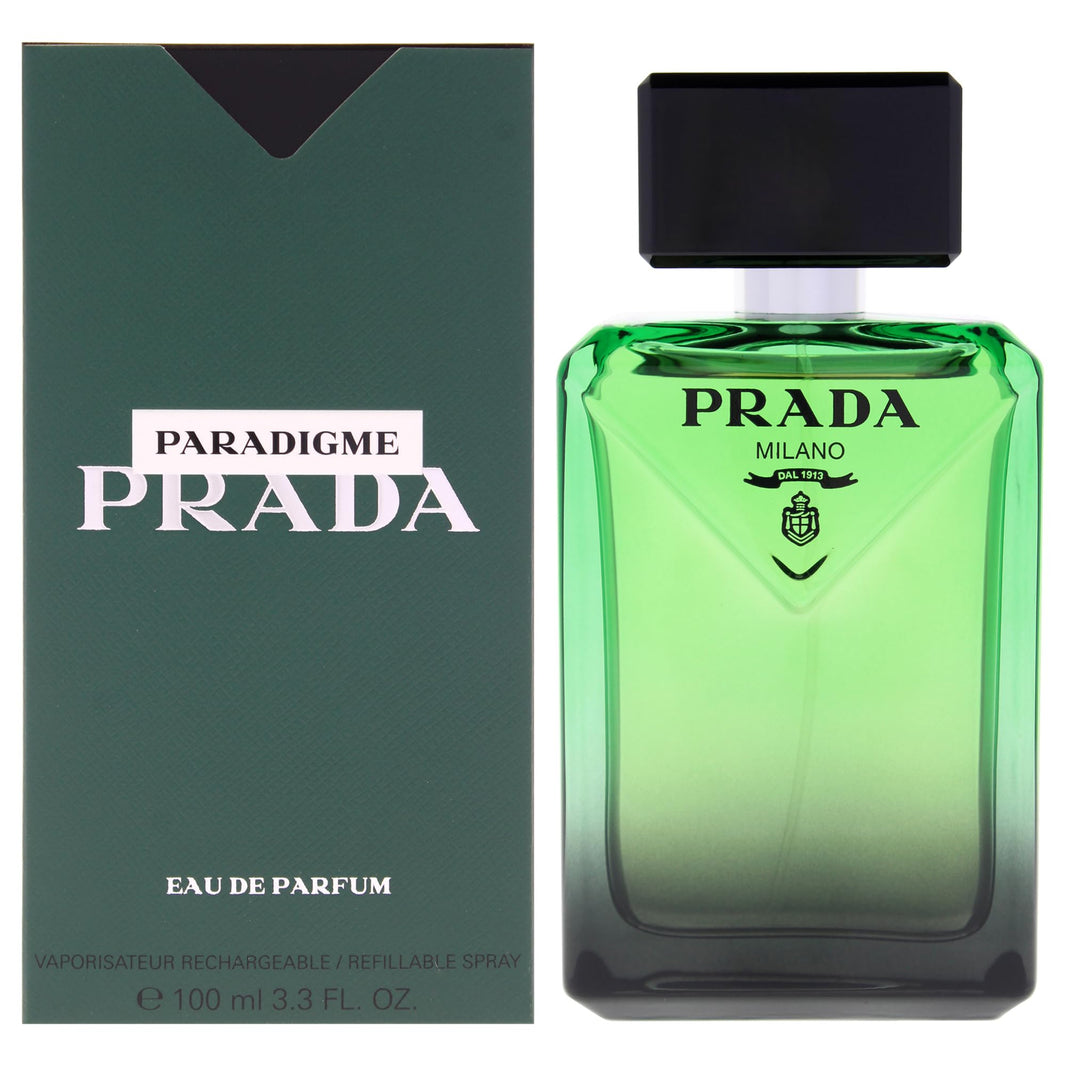 Prada Paradigme by Prada for Men 3.3 oz Eau de Parfum Spray-Prada Paradigme by Prada for Men 3.3 oz Eau de Parfum Spray