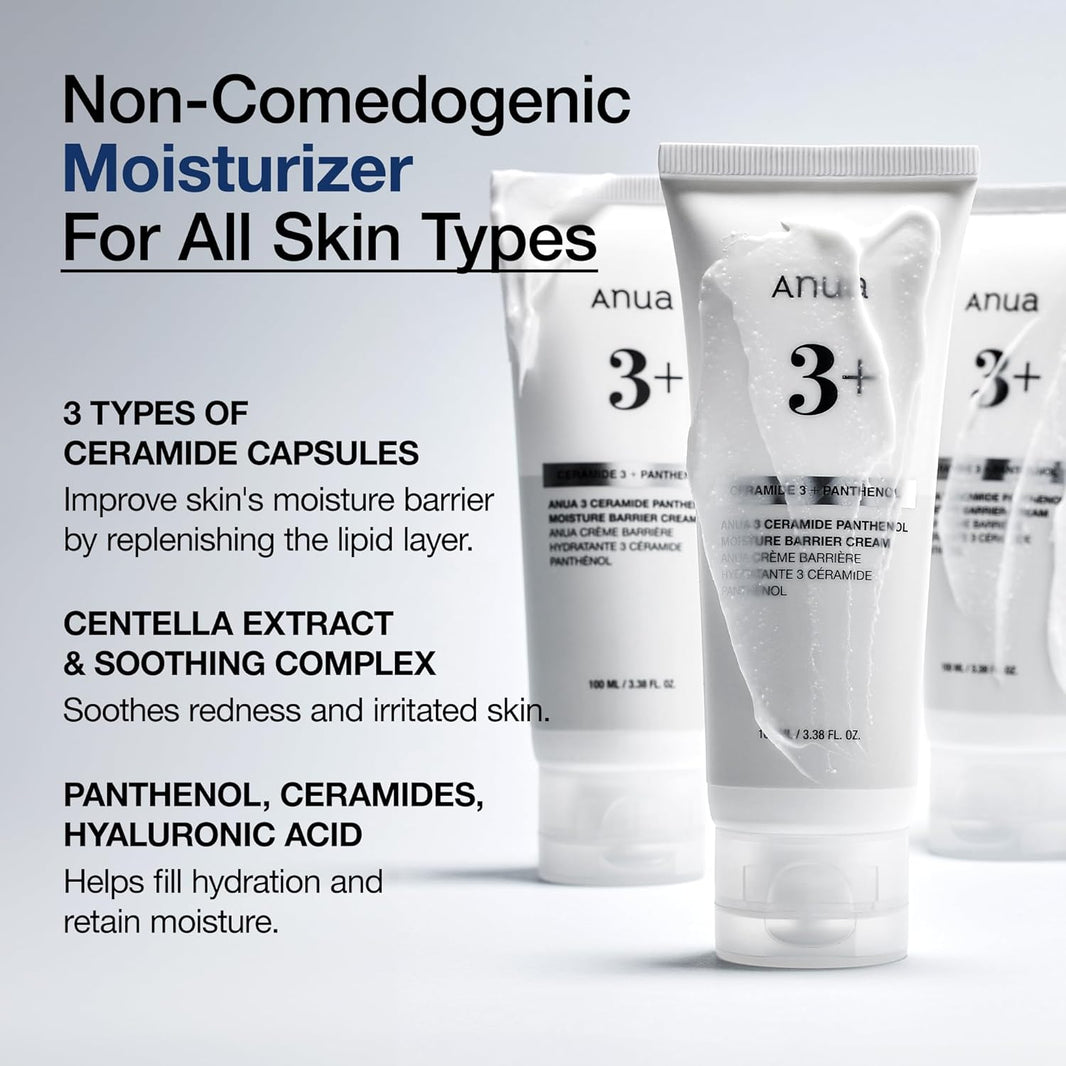ANUA 3+ Ceramide Panthenol Moisture Barrier Cream-ANUA 3+ Ceramide Panthenol Moisture Barrier Cream