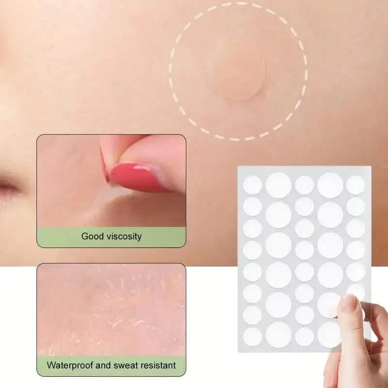 72-Pieces: Invisible Acne Sticker Pimple Patch For Covering Blemishes-72-Pieces: Invisible Acne Sticker Pimple Patch For Covering Blemishes