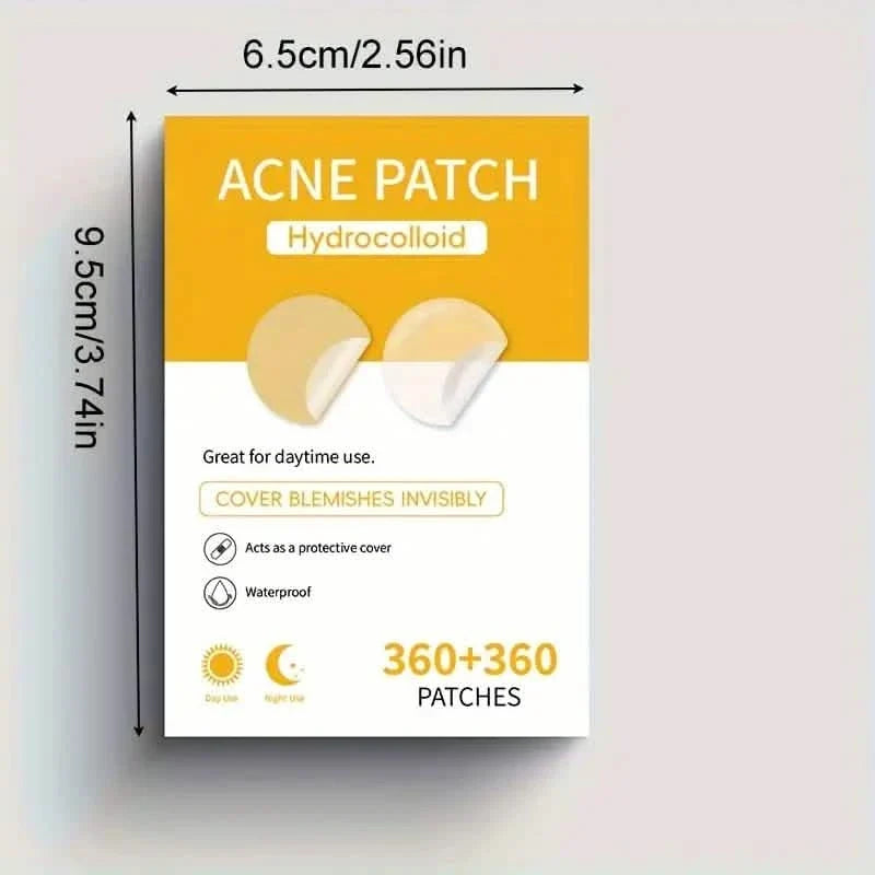 720 Count Hydrocolloid Acne Patches, Blemishes Pimples Covering Patch-720 Count Hydrocolloid Acne Patches, Blemishes Pimples Covering Patch