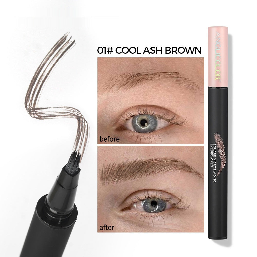 Multi-fork Liquid Eyebrow Pencil Wild Eyebrow Waterproof And Sweat-proof-e26ce77319a8cb44d0cb009dde99e0d9