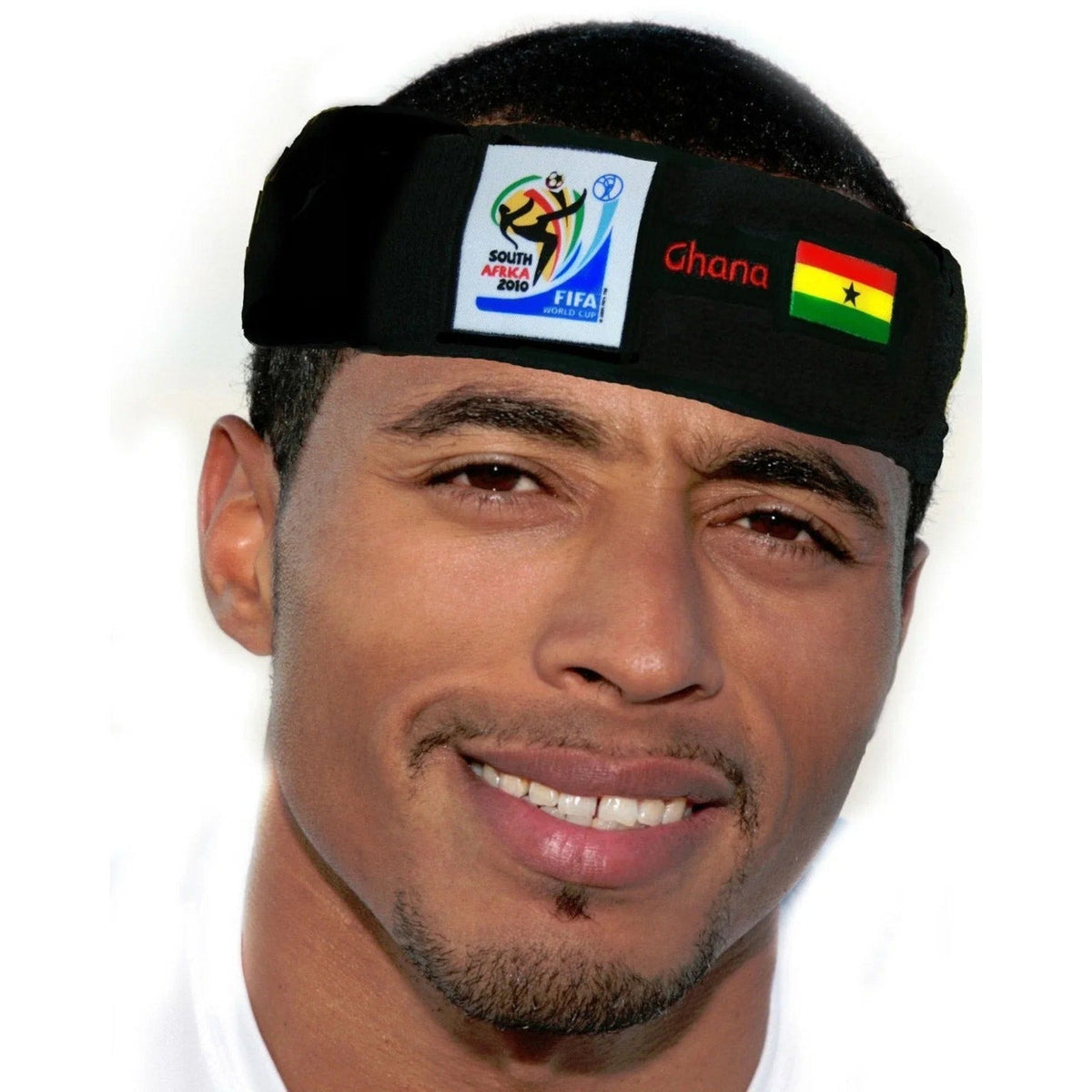 Ghana World Cup Soccer Headband – Official FIFA Licensed Retro Fan Gear-Ghana World Cup Soccer Headband – Official FIFA Licensed Retro Fan Gear
