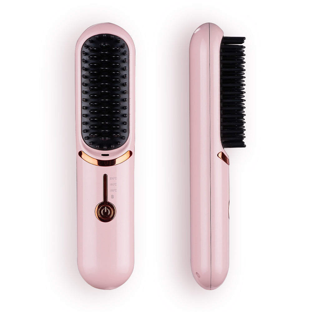 Wireless Straight Comb USB Charging Hairdressing Comb Rolls-68f7402d0ad6d430e8ce1f032c9a636