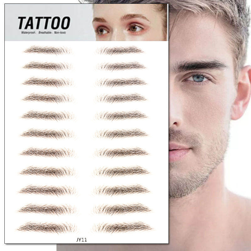 Waterproof 6D Eyebrow Tattoo Semi-Permanent Embroidery Natural Long Lasting Fake Eyebrow-2a04f5e7a8c829815d0415b80a8709ad
