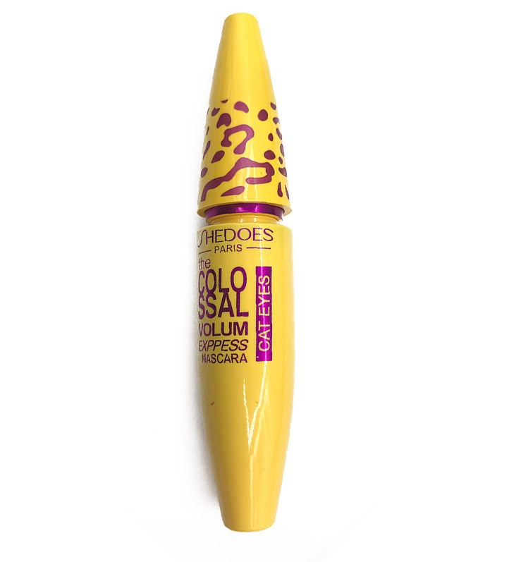 Growth Mascara Leopard-shaped Yellow Tube Thick Curling Waterproof Mascara-8babae4a89699aa96326df7bd175a45e