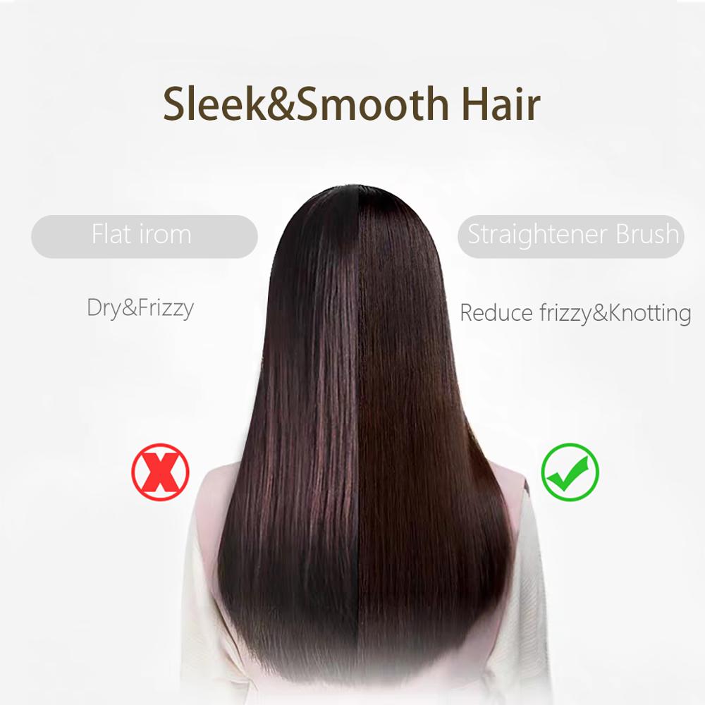 Hair Straightener Comb Hair Electric Brush Comb Irons Auto Straight Hair Comb-869d0f2f3961a44499fb20cbf0b96152