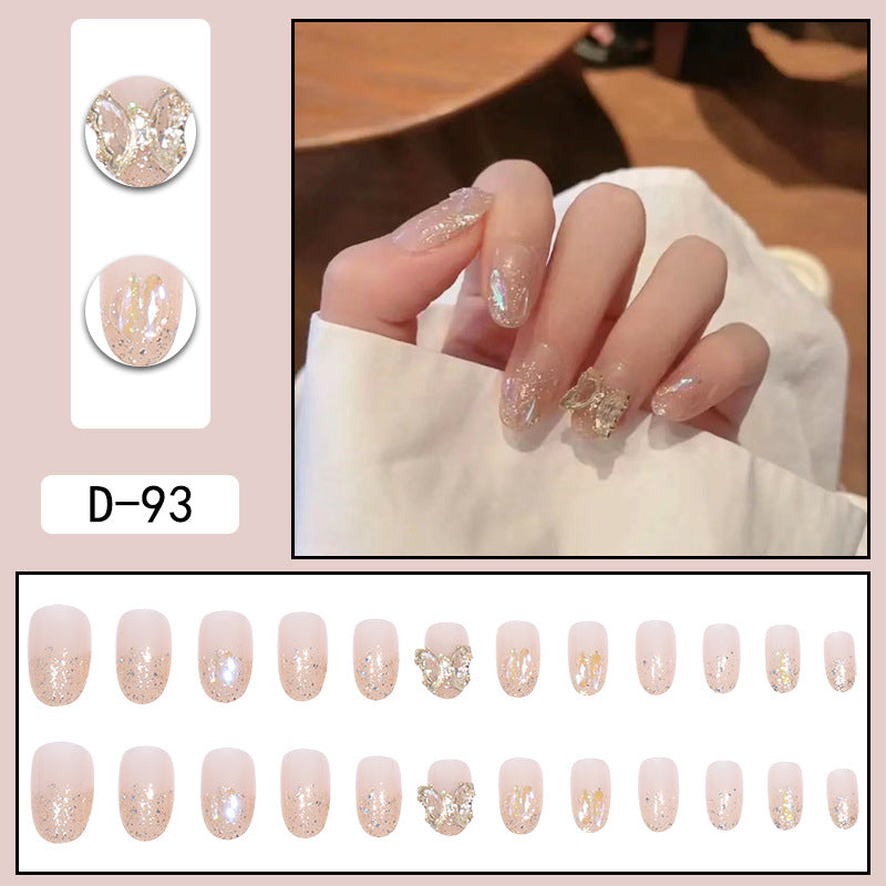 Wear Nail Aurora Ice Through Nail Wear Nail Patch-4ee566ce70ea18d5c722794d34d2662c