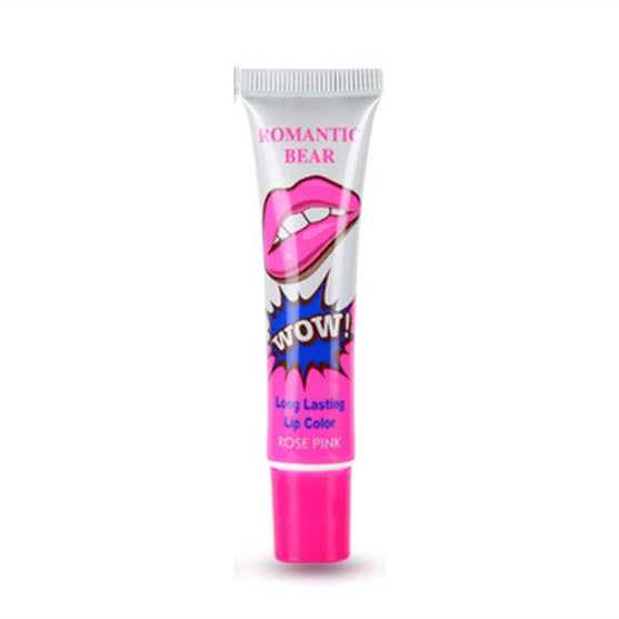Amazing 6 Colors Peel Off Liquid Lipstick Waterproof Long Lasting Lip Gloss Mask Moisturizer Makeup Tear Pull Lip Lint Cosmetic-4129384270ef1d4d7a0530e49343e4bb