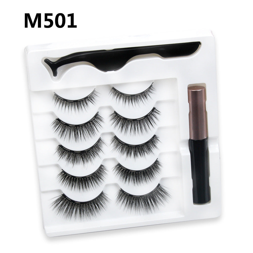 Magnetic False Eyelashes Five Pairs Of Mixed-557b0e53be89fbec0c2fe544d8122bc9