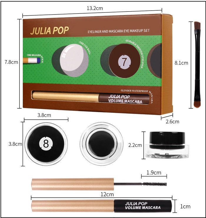 Eyeliner Makeup Set Is Smudge-free And Waterproof-d2753b4a44d2649666c674bb07a1b512