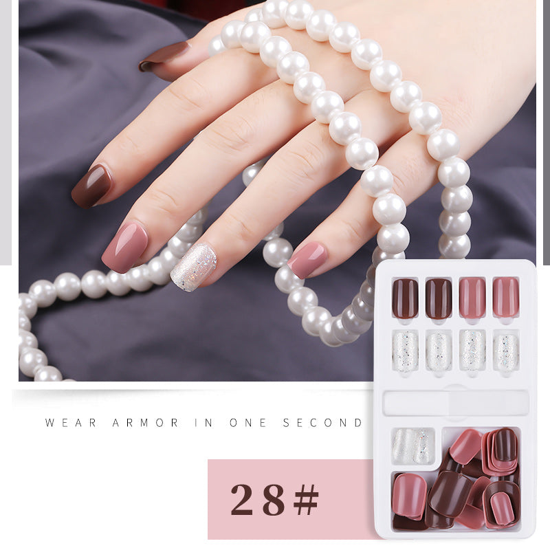 30pcs Detachable False Nail Artificial Tips Set Full Cover for Short Decoration-cbca23cabf00e3afba4ea44865f717cf