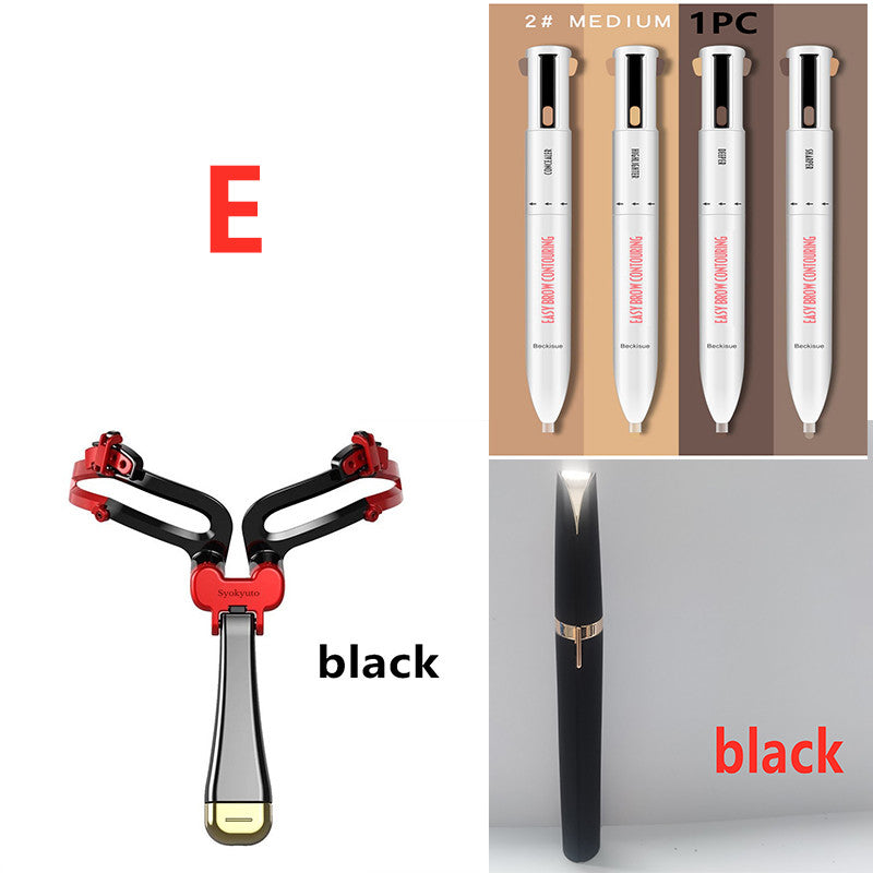 Eyebrow Shaping Set 3 In 1 Foldable Adjustable Eyebrow Stencil For Perfect Brows Shapes Makeup-1f17315a6da66234f25fe0954fb8b797