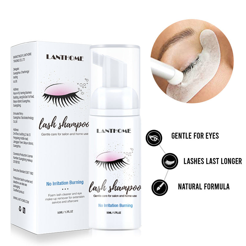 Eyelash shampoo gentle cleansing eyelash makeup remover-c0491aa90ffd33100e80ac5edf844539