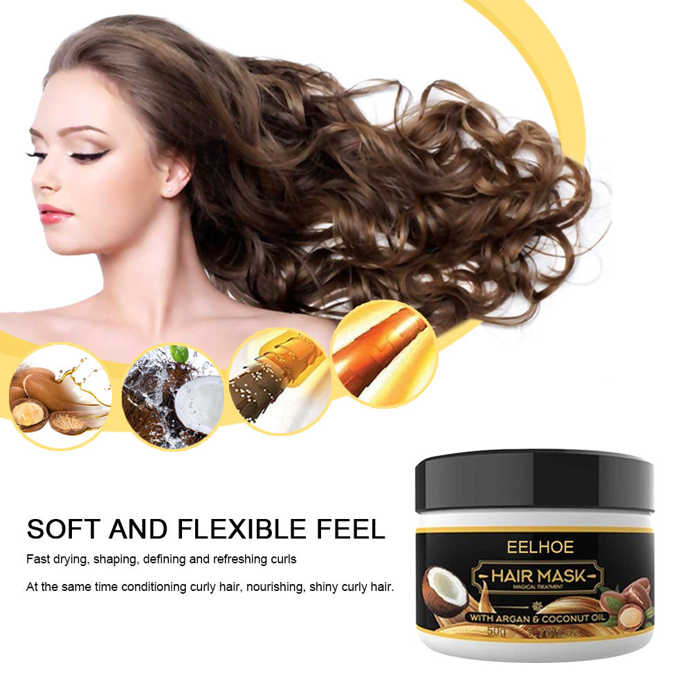 Men's And Women's Styling And Fluffy Hair Care Essential Oil Elastin-61eeb3aa74dbacf45890d6e10b0d63ac