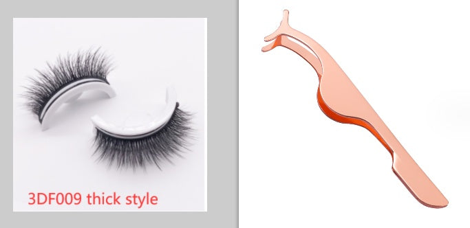 Reusable 3D Mink Lashes Natural False Eyelashes Self Adhesive Fake Glue Free Makeup Eyelash Extension Silk-35c41bad1e0fd87205d40cc83c360ce2