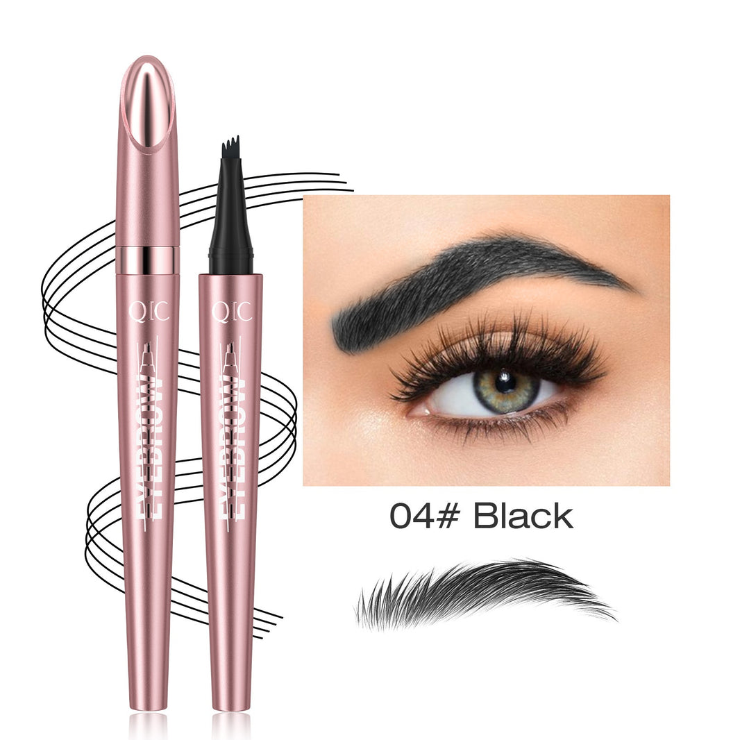 Waterproof And Smooth Not Smudge Four-fork Liquid Eyebrow Pencil-e463859ae2b63e21849a66a43215af6d